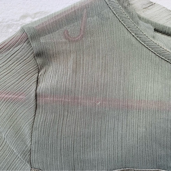 *DONATED* H&M Sheer-Panel T-Shirt - Picture 5 of 5